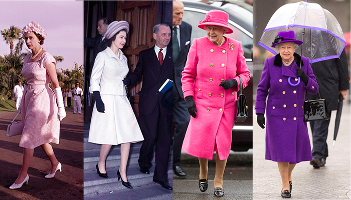 Królowa Elżbieta II styl